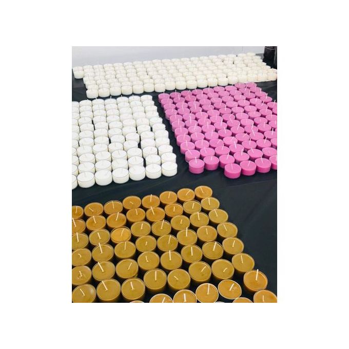 Tea Light Candles 50Pcs White