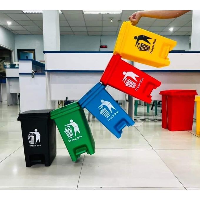 Heavy Duty Pedal Dustbin 50 Ltr Black