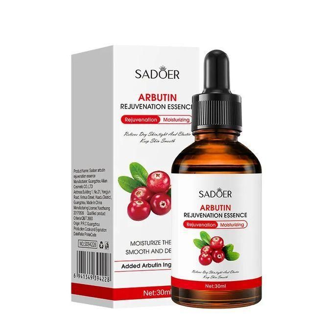 SADOER Skin Rejuvenating Alpha Arbutin Serum,moisturize skin, firm skin, fade spots, whiten, anti-age, repair and replenish moisture, restoring youthful vitality to the skin