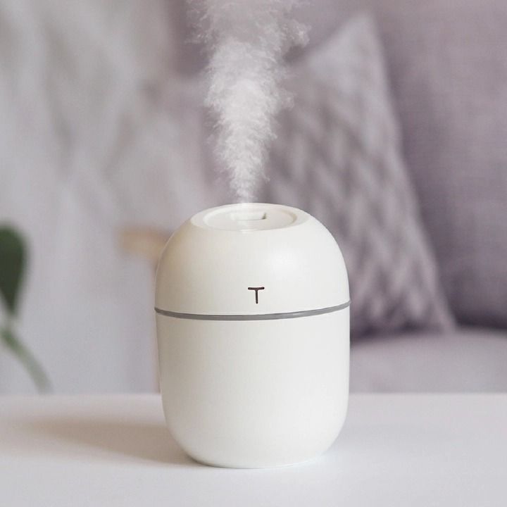 USB Nordic Humidifier Aromatherapy Humidifier Essential Oil With LED Light Air Freshener Aromatherapy Diffuser With LED Light & Air Freshener Essential Oil For Home, Office, And Travel