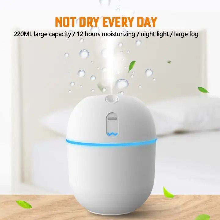 USB Nordic Humidifier Aromatherapy Humidifier Essential Oil With LED Light Air Freshener Aromatherapy Diffuser With LED Light & Air Freshener Essential Oil For Home, Office, And Travel