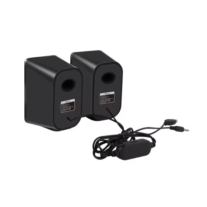Kisonli KS-11 Wired RGB Multimedia Speaker for Phones, PC and Laptops – 3W / 2.0 Channel