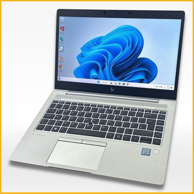 HP Elitebook 840 G6 Intel Core I5 8th Gen 8GB RAM 256GB SSD 14 Inches FHD Touchscreen Display Windows 256GB-SSD-Refurbished-14"- Silver-Win (6 Months WRTY)