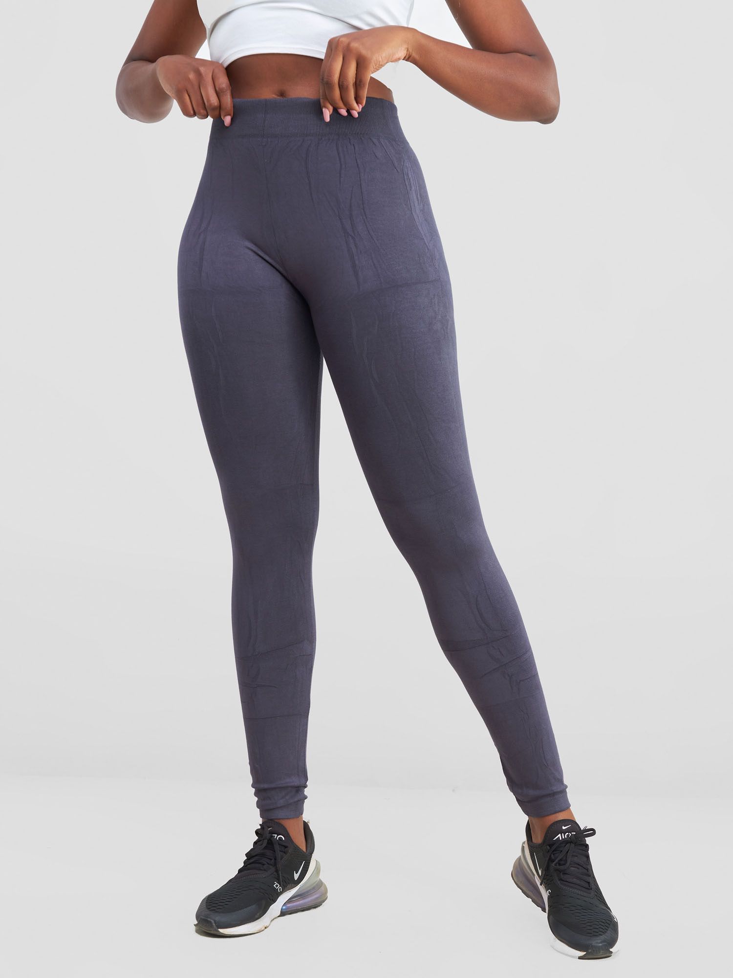 Fashion Plain Skin Tight Leggings- FREE SIZE cotton/spandex leggings