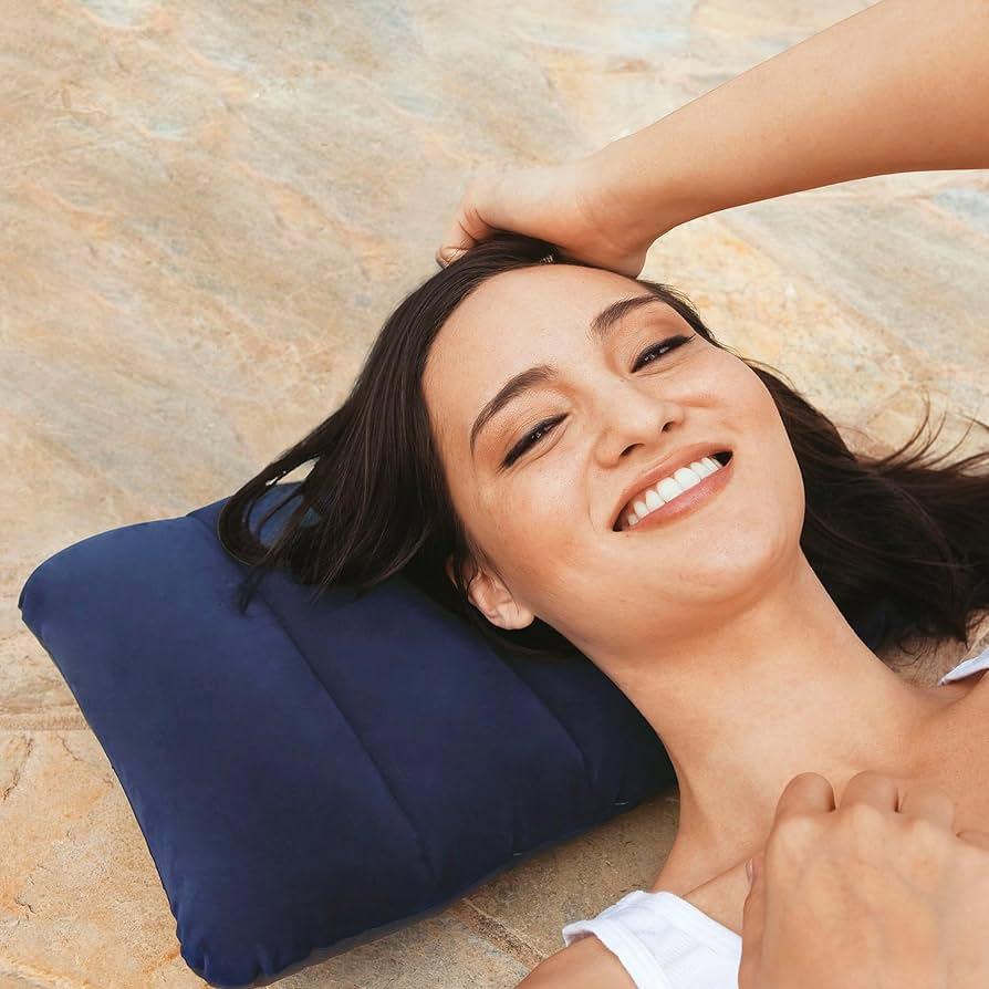 {OFFER !!  OFFER !!} Foldable, Portable & Inflatable Pillow