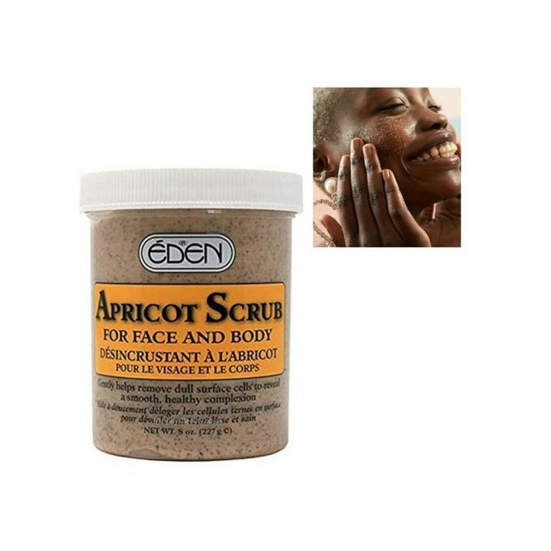 Eden apricot face and body scrub