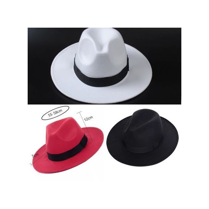 Fashion unisex wide brim,stylish fedora hats