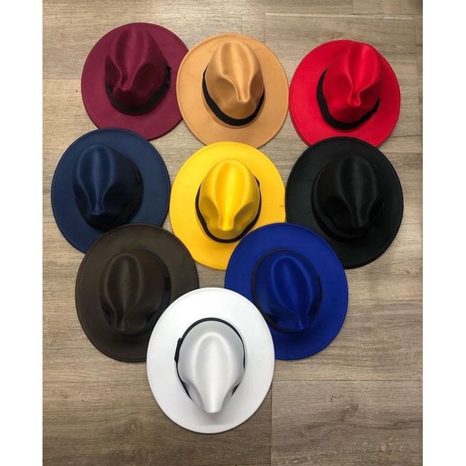 Fashion unisex wide brim,stylish fedora hats