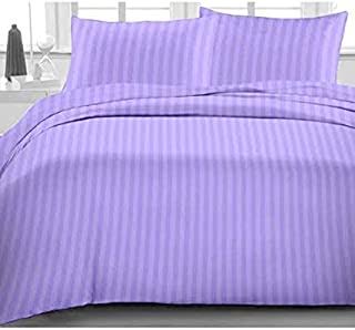 7*8ft High Quality Luxurious 6 PCs Silk Satin Bedsheet Set (4 PILLOWCASES, 2 BEDSHEETS SET).-Super Soft,Comfortable and big in size(King Size Beds)