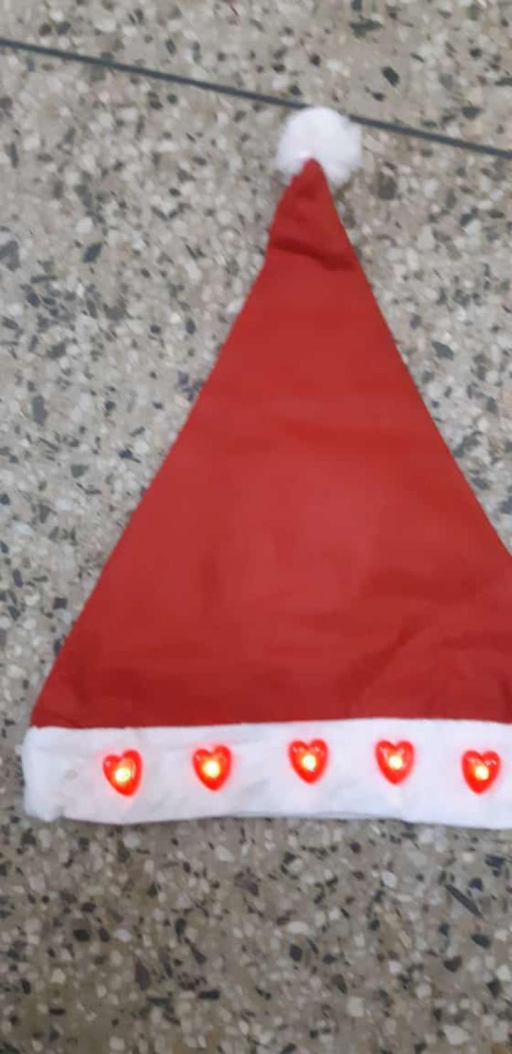 Festive Christmas Hats with LED Lights - Perfect for Kids and Adults!