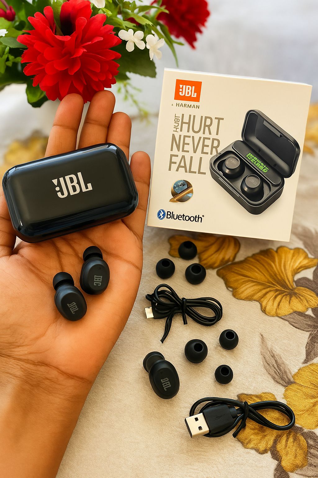 🎶True Wireless Earbuds 🔊 | Ultra-Comfort Fit 💯 | Deep Bass | Long Battery Life