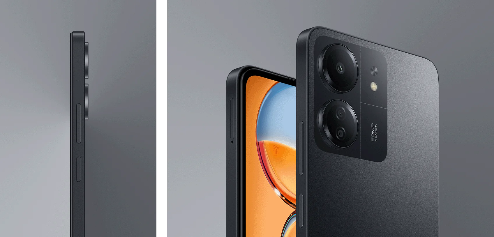 Xiaomi Redmi 13C 128GB ROM + 4GB RAM 4G Network Dual SIM 6.74inch 90Hz LCD Screen 50MP Camera 18W Tpye-C Charging 5000mAh Battery with Fingerprint&Face Smart Phones