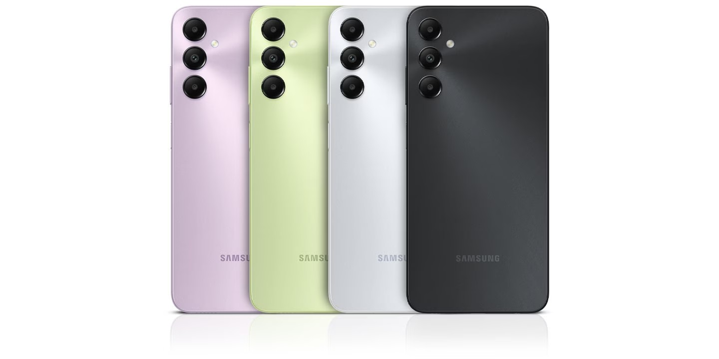 Samsung Galaxy A05S 128GB+4GB 50MP Triple Camera Snapdragon 680 6.7" 90Hz Display Android 13 5000mAh 25W Type-C Charge Smart Phones