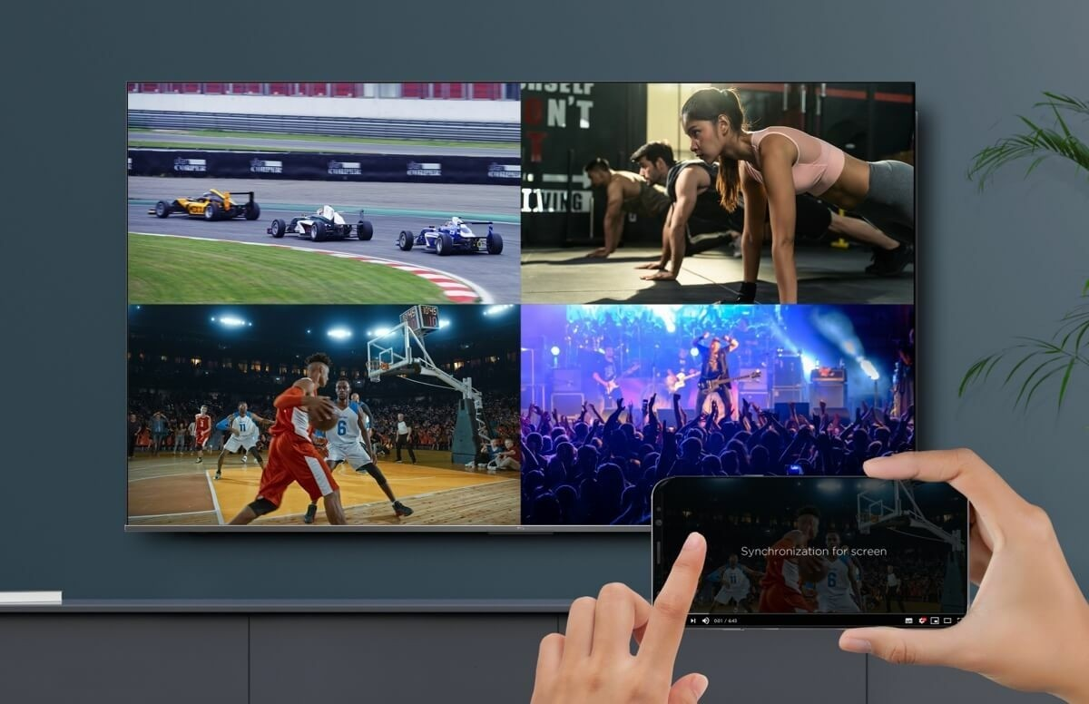 TCL 55'' C745 QLED 4K Ultra HD Smart Google Gaming TV With Dolby Vision & Dolby