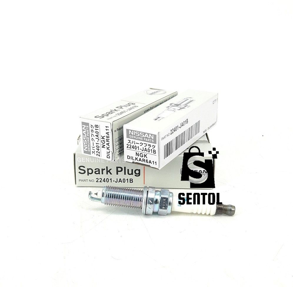 4PCS Nissan NGK DILKAR6A11 Iridium Spark Plugs