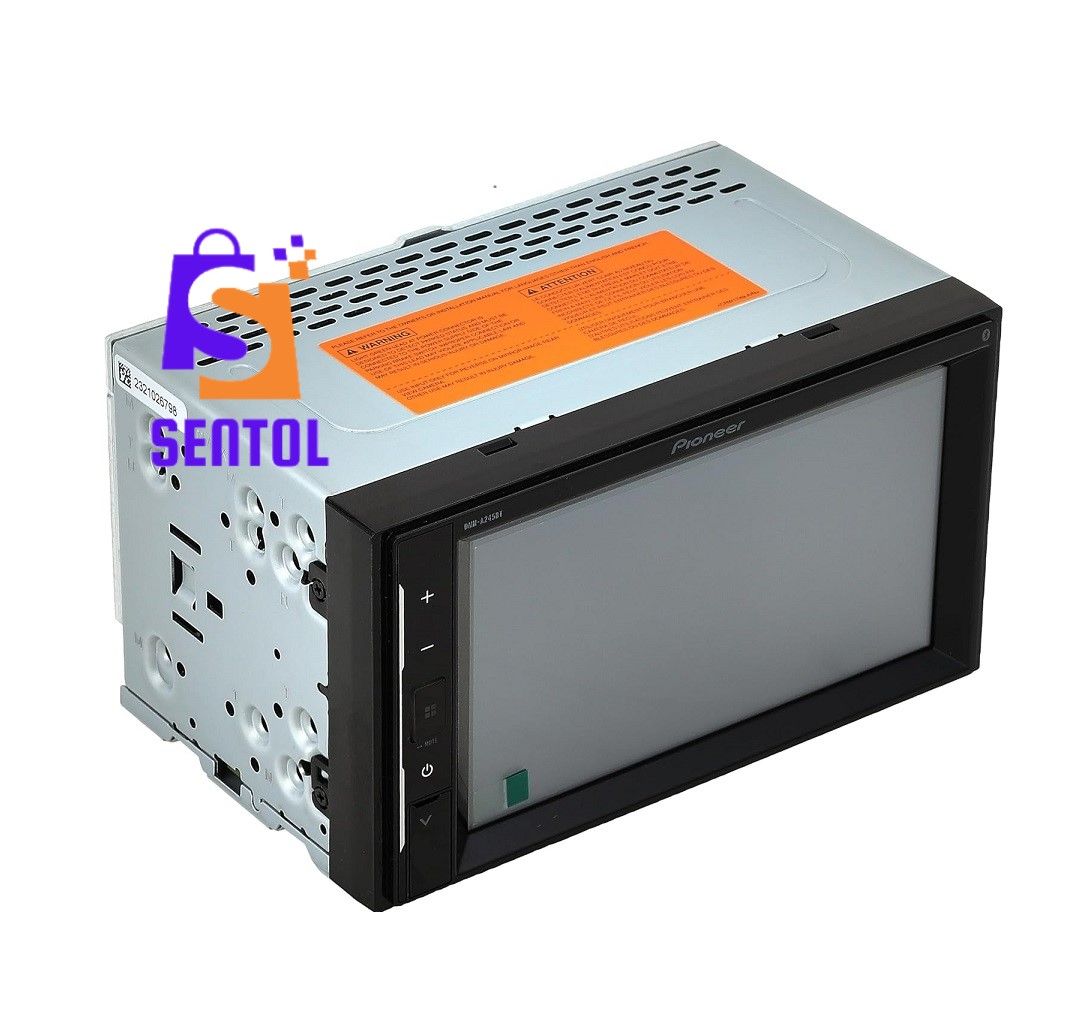 Pioneer DMH-A245BT 2-DIN Car Digital Media AV Receiver with Bluetooth, iPhone, USB, Aux-in