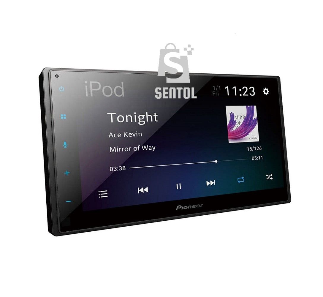 Pioneer DMH A4450BT Car AV Receiver with Apple CarPlay, Android Auto and Mirroring for Android