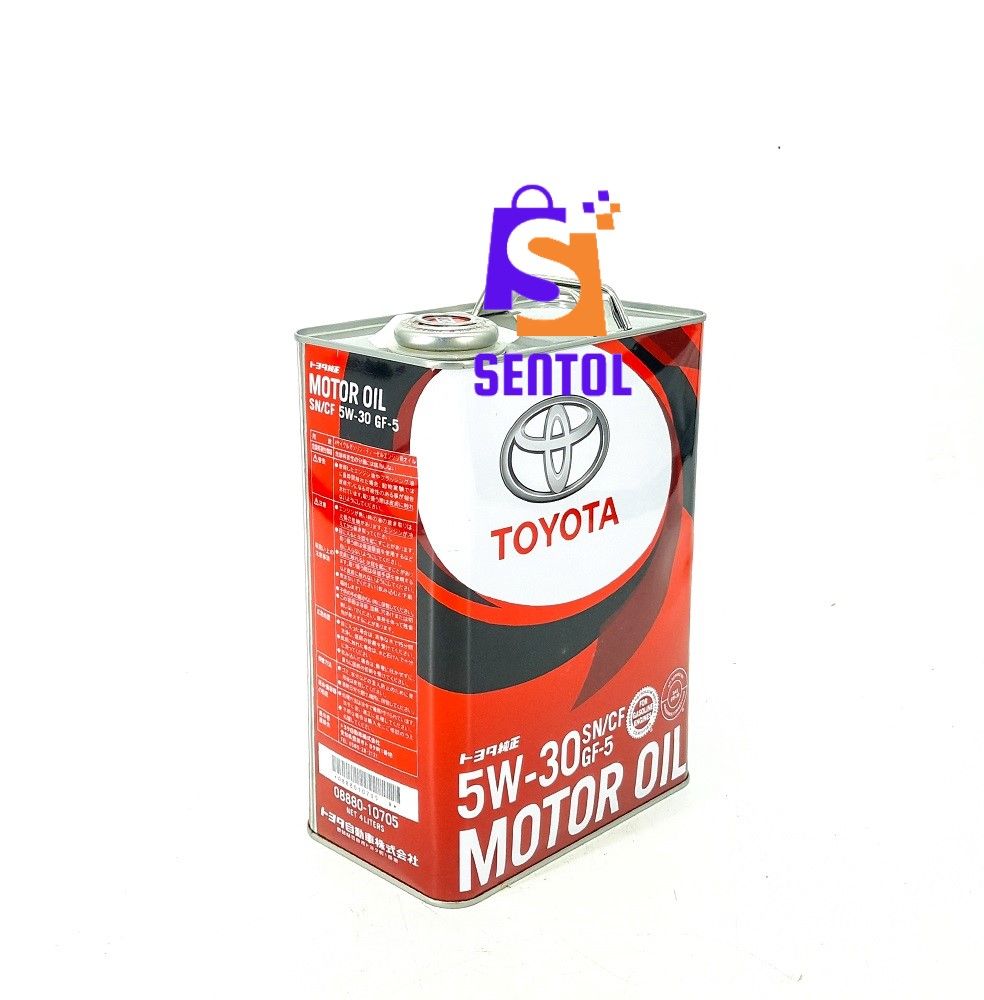 Toyota SN CF GF-5 SAE 5W-30 Fully Synthetic Engine Oil 4L