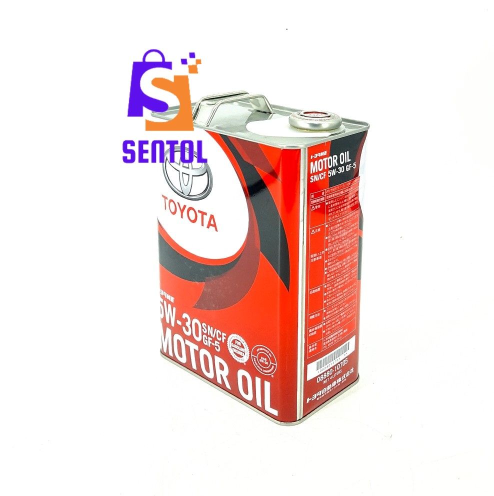 Toyota SN CF GF-5 SAE 5W-30 Fully Synthetic Engine Oil 4L