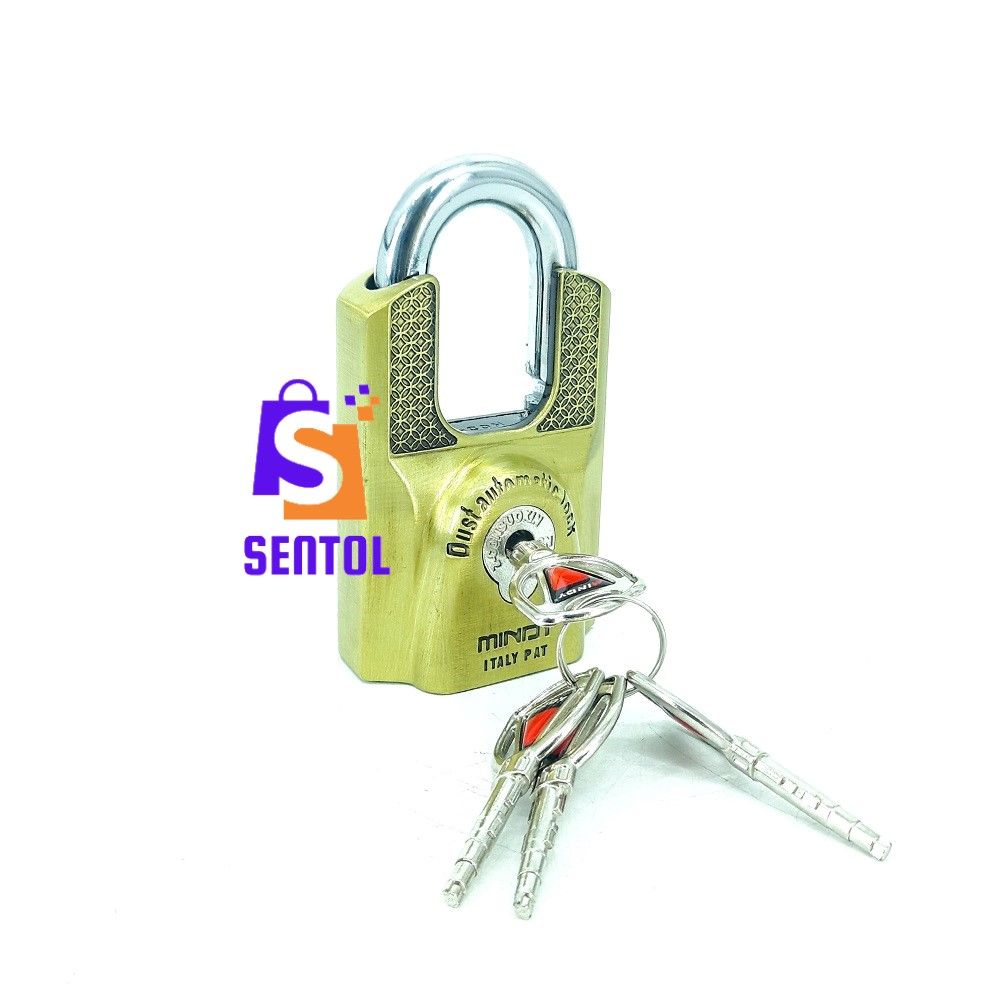 Mindy 70mm Front Side Key Hole Anti-Theft Padlock