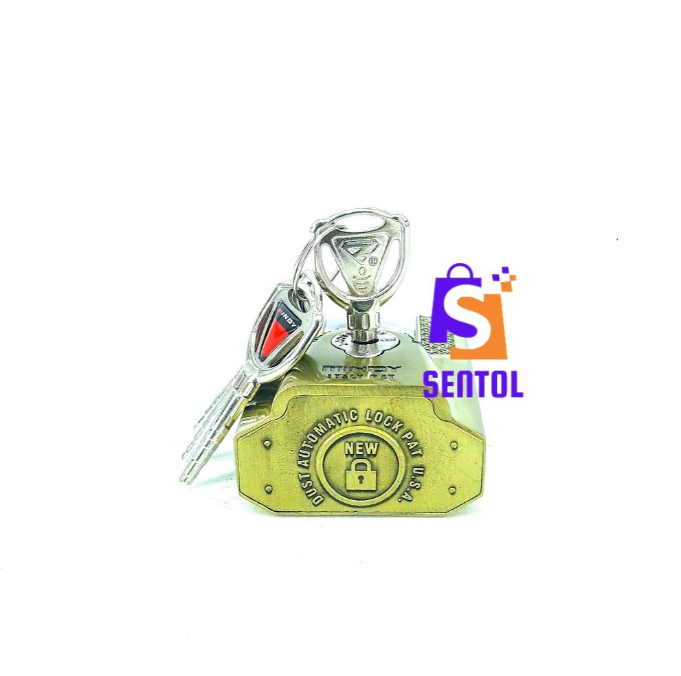 Mindy 70mm Front Side Key Hole Anti-Theft Padlock