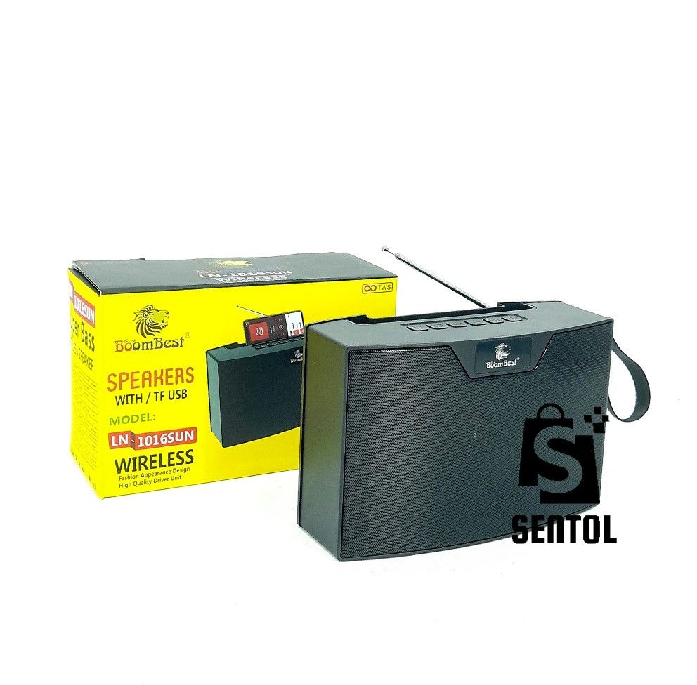 BoomBest LN1016SUN Solar Bluetooth Speaker Radio