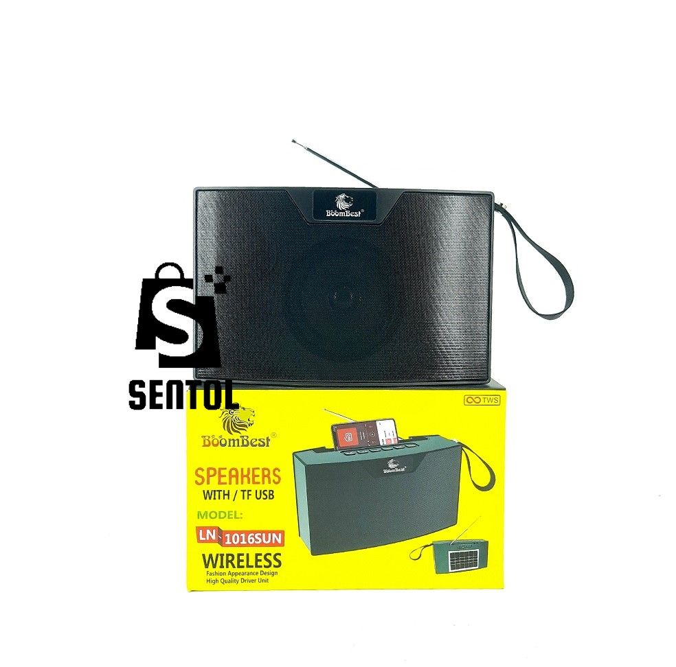 BoomBest LN1016SUN Solar Bluetooth Speaker Radio