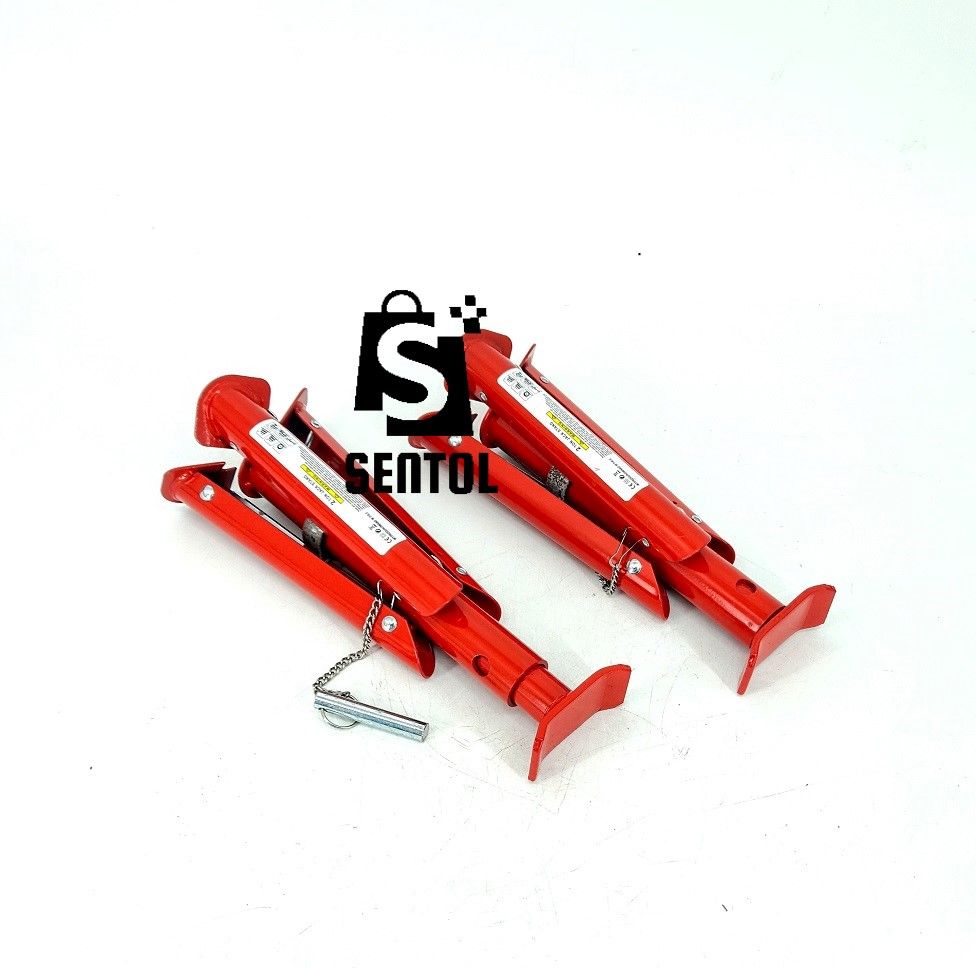 2PCS 2T 4400lb Foldable Adjustable Floor Jack Stand