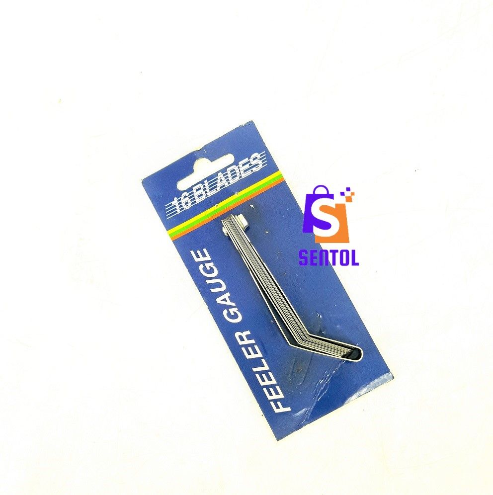 16 Blades 45° Offset Imperial and Metric Feeler Gauge Set