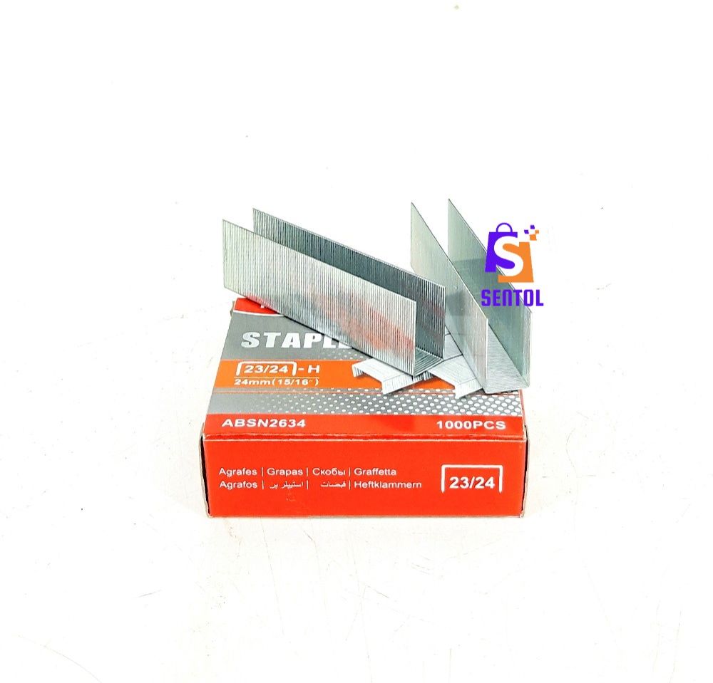 1000PCS 24mm 23 24 H Staples for 200 Sheets Stapler