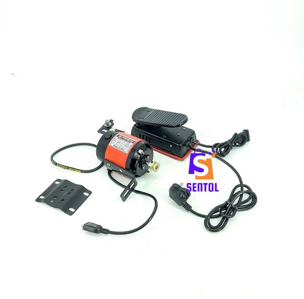 Large Sewing Machine Motor with Regulator Foot Pedal