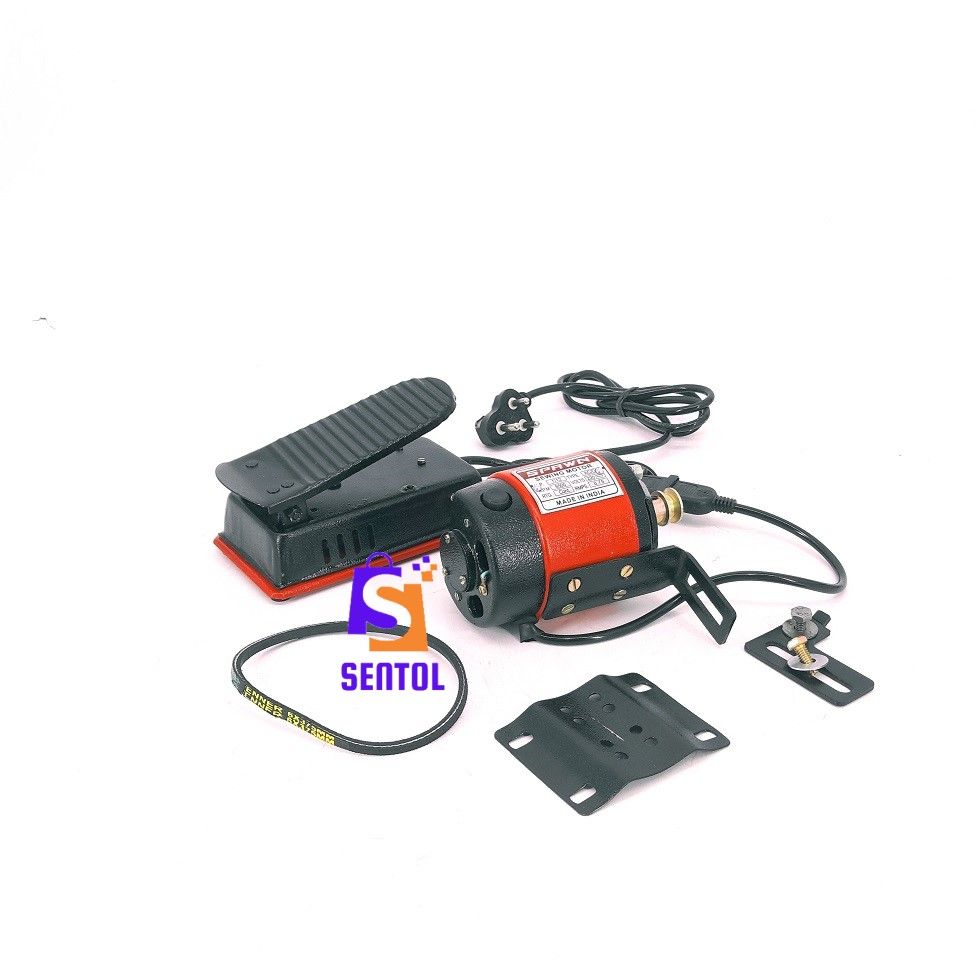 Large Sewing Machine Motor with Regulator Foot Pedal