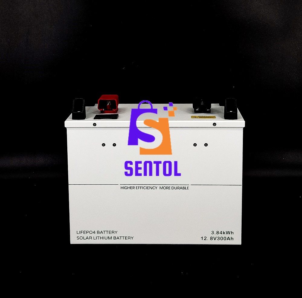 12.8V 300AH 3840Wh Solar Lithium Battery