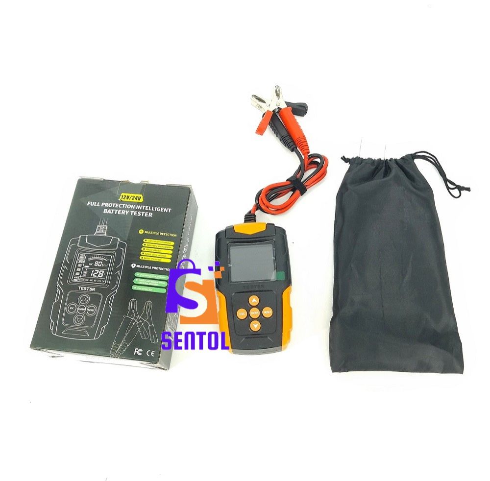 Battery Tester 12V 24V Full Protection Intelligent Battery Tester