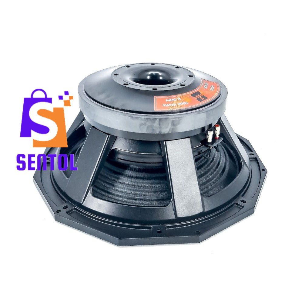 Black Spider PD1895 3,000W 18 inch 8 Ohm Waterproof Subwoofer Bass Speaker