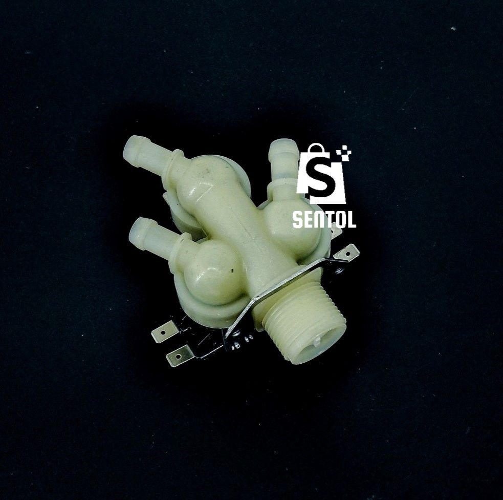 Standard 3 Way Washing Machine Water Inlet Electric Solenoid Valve