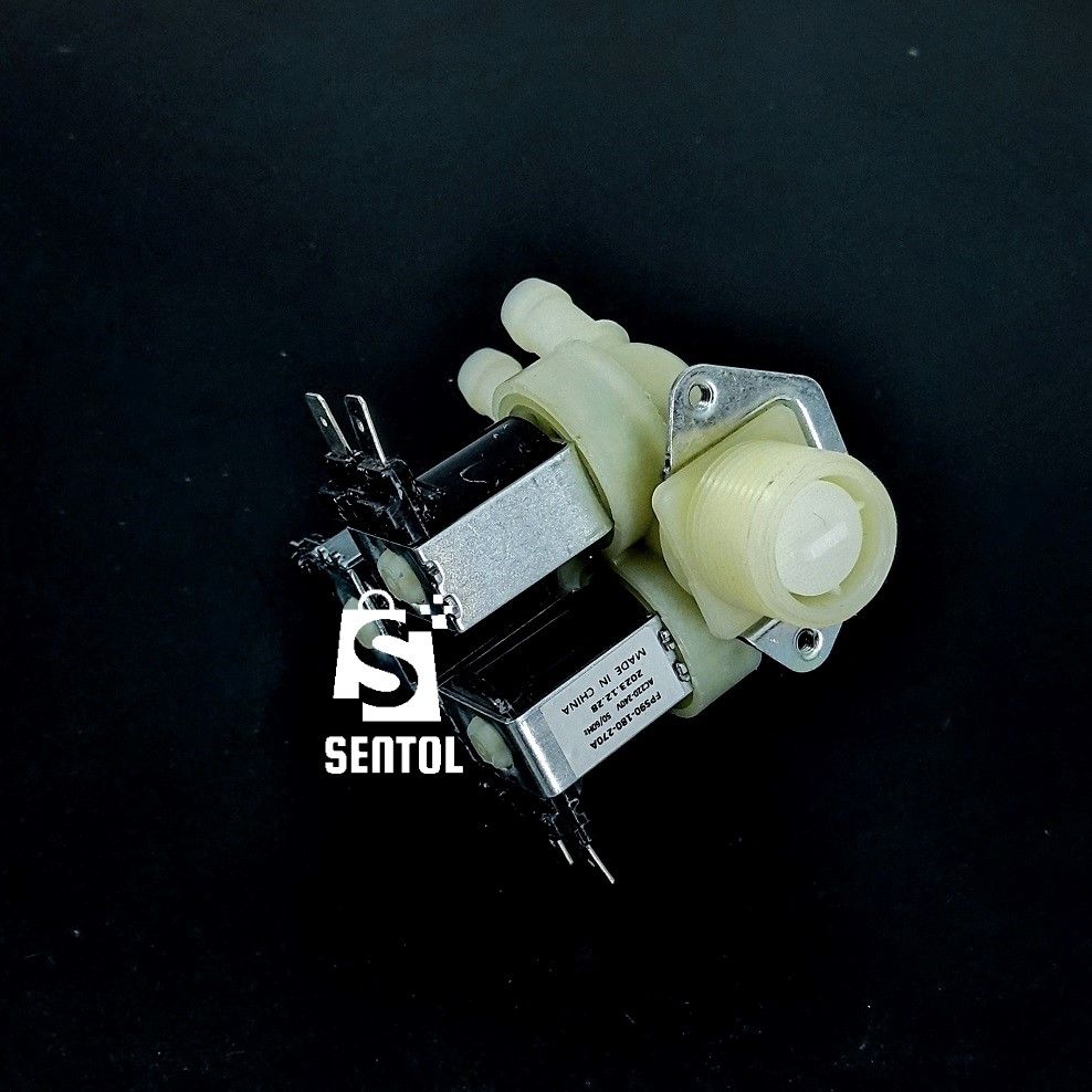 Standard 3 Way Washing Machine Water Inlet Electric Solenoid Valve
