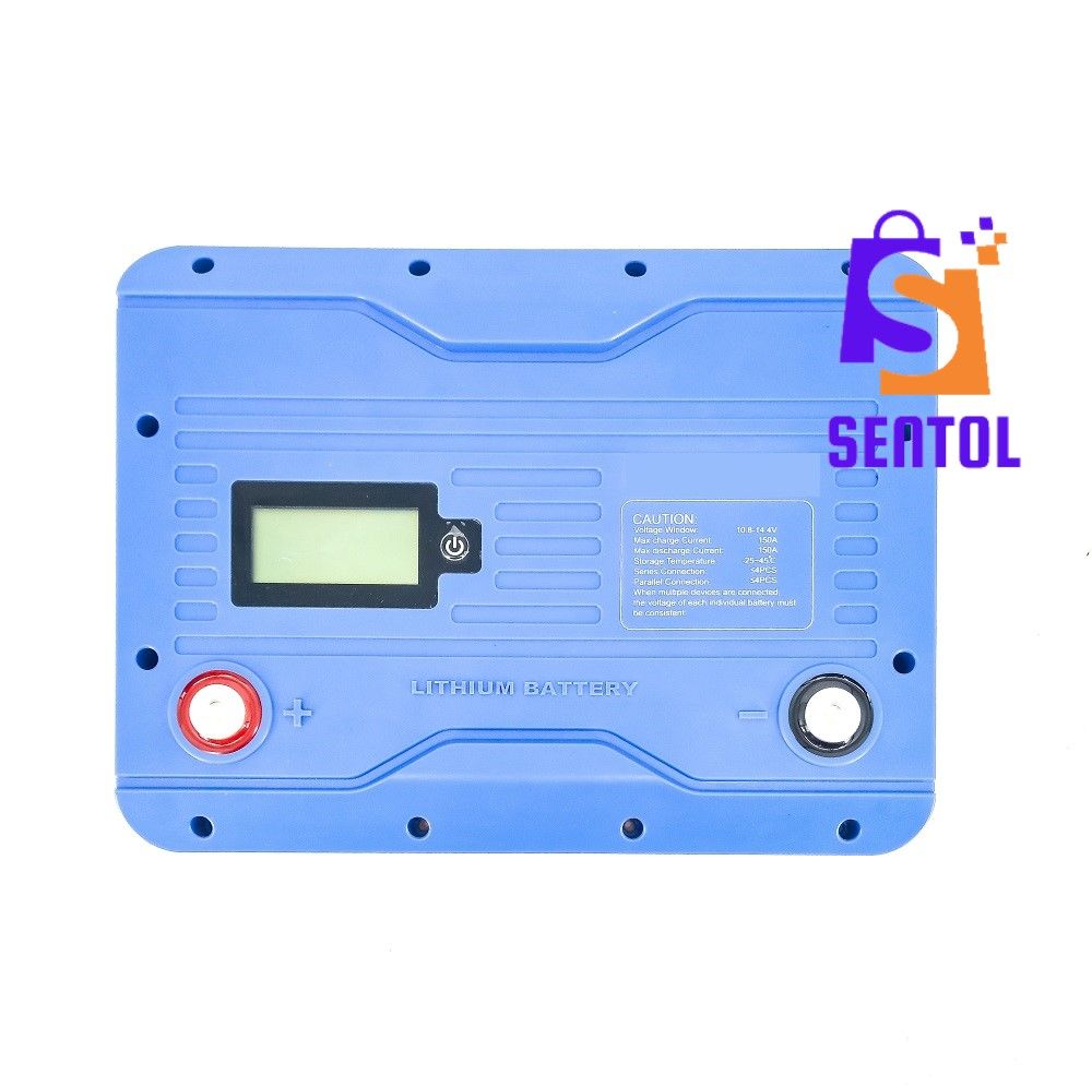 12.8V 200AH BMS150A Deep Cycle Solar Lithium Battery