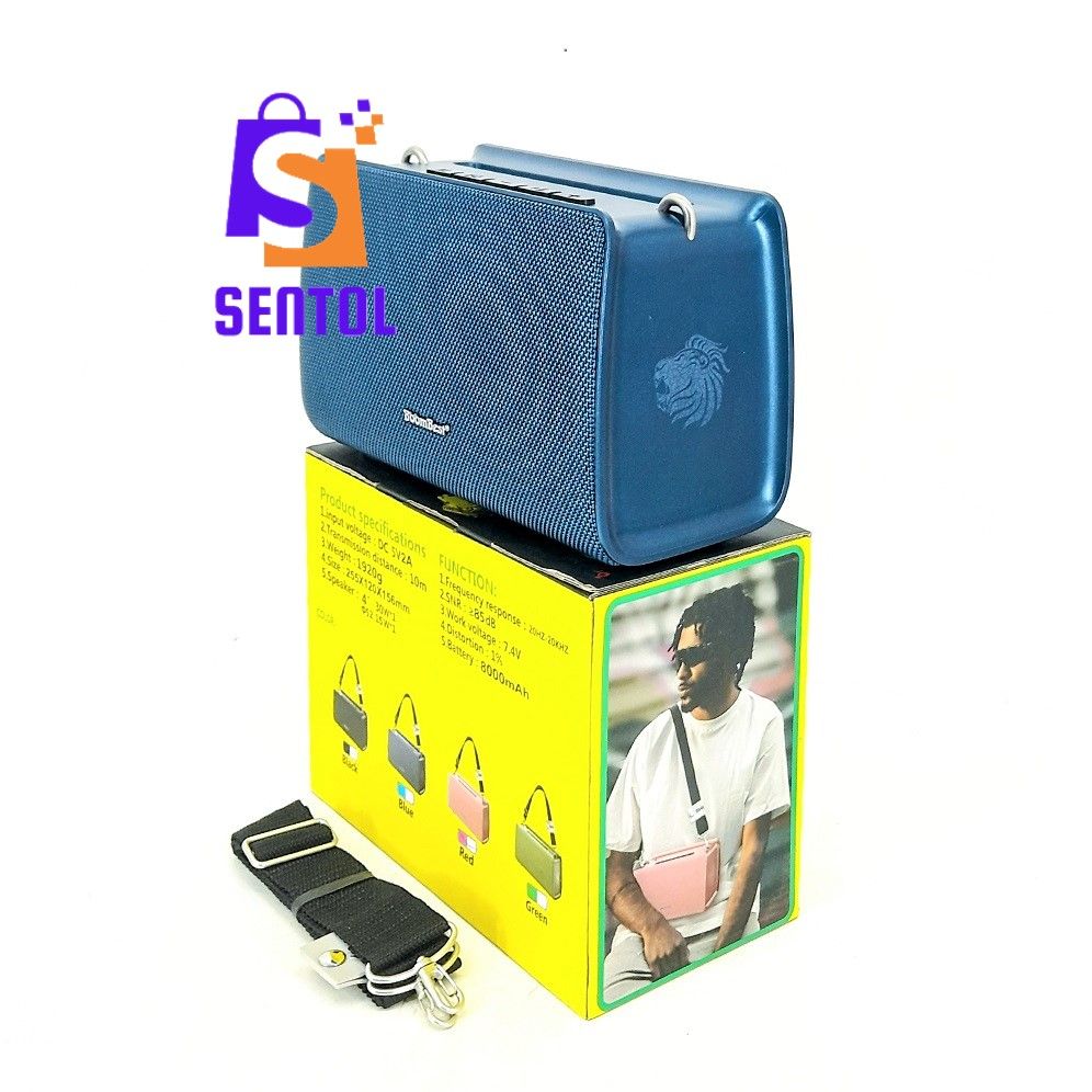 BLUE BoomBest LN711BT Super Bass Bluetooth Speaker Radio