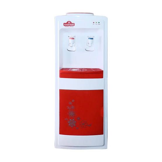 Rashnik water dispenser Hot and normalwater dispenserPush tap DispenserLow power consumptionStorage cabinetPower indicatorEasy to useWhat’s in the boxW