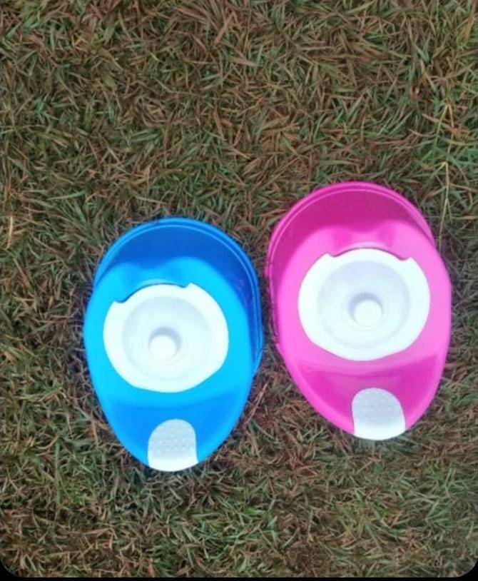 💫😇🥳PROMOTION 🎈PROMOTION ♦️TRAINING POTTY SEAT WITH LIDSafe use: Potty trainer is designed with round smooth design and high back support gives maximum comfort to your baby while sitting/squatting.