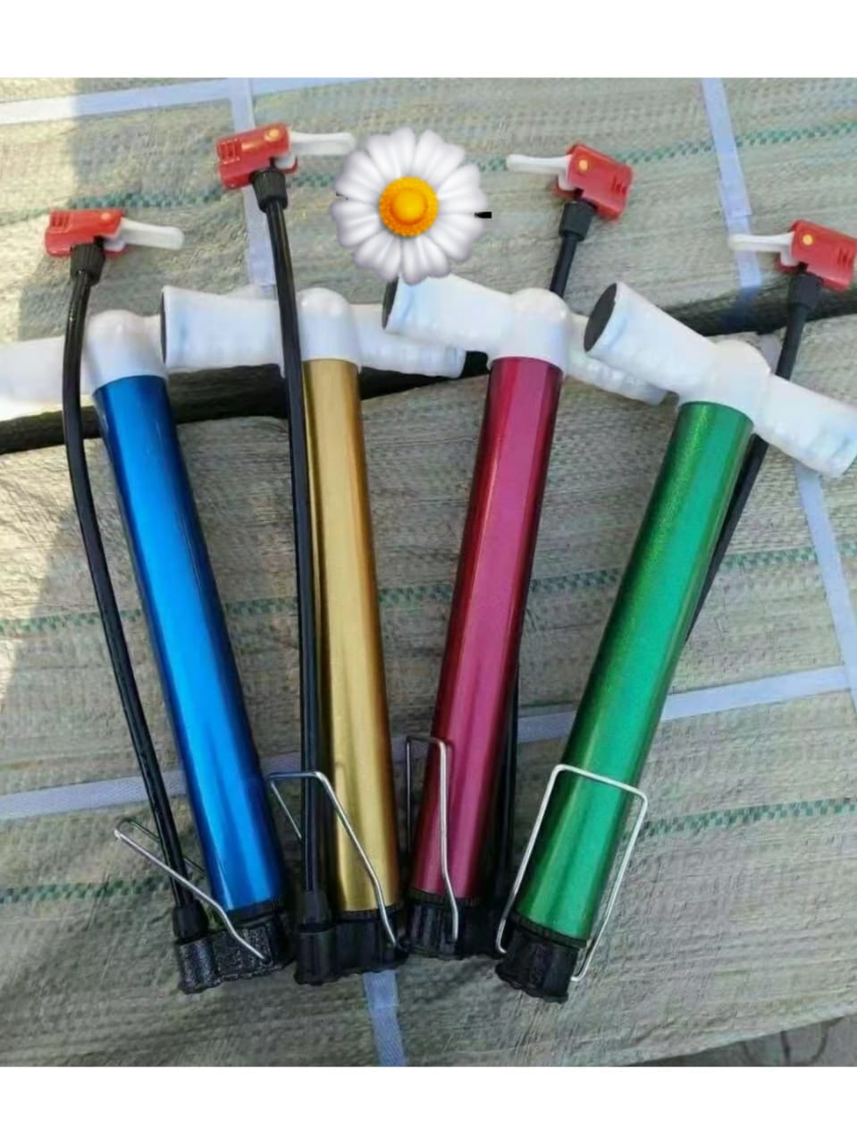 Hand Air Pump Foot Bicycle Bike Tire Basketball Football Ball Toys Inflator.Aluminum frame construction, lightweight and durablePortable size, convenient for carrying withComes with inflate , multi- f