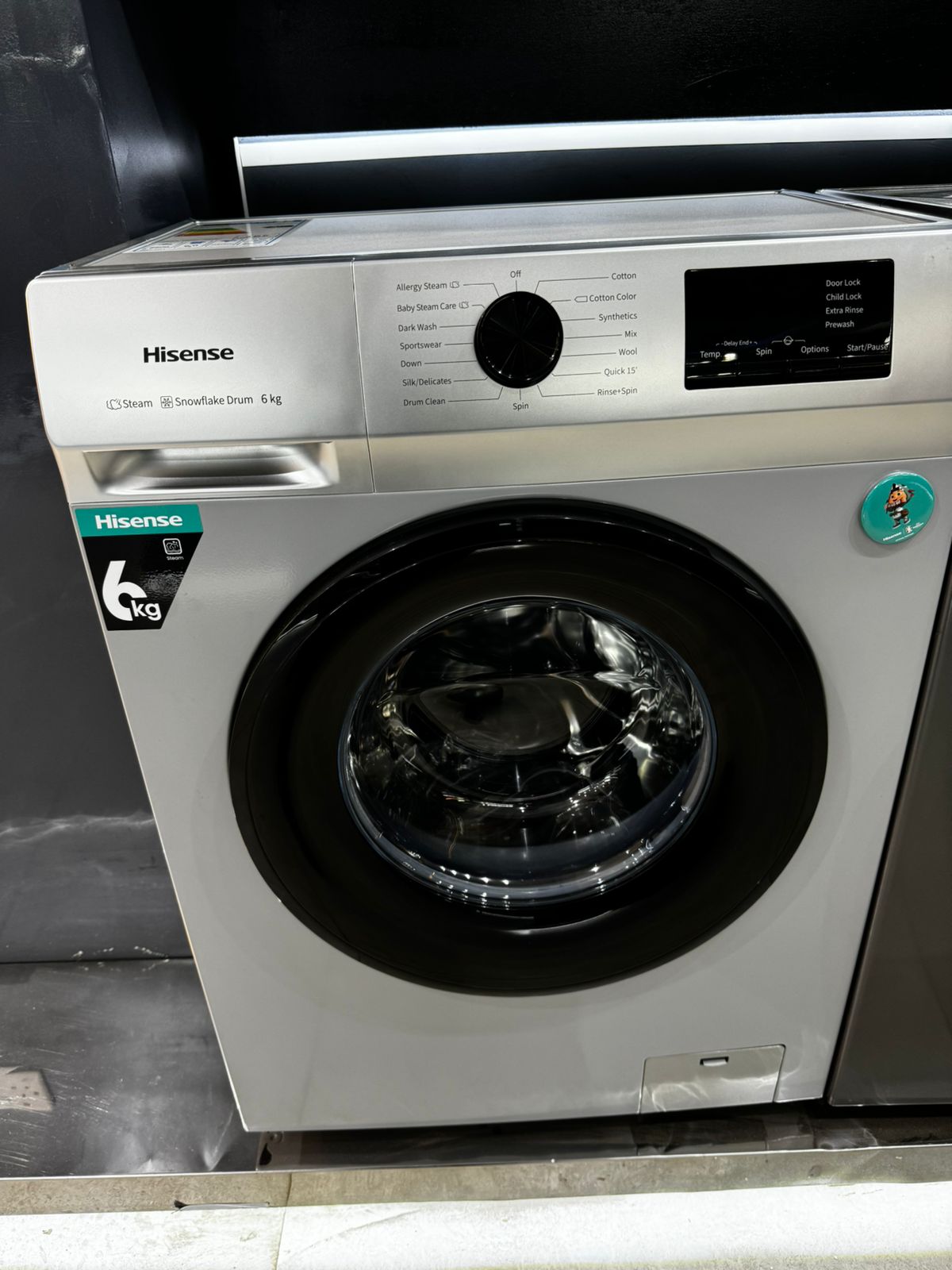 *HISENSE WASHING MACHINE* *FULL AUTO WASH* *& SPIN 6KG*

"Powerful Clean, Effortless Convenience – The Hisense 6KG Full Auto Washing Machine is your laundry game-changer. With intelligent wash and spi