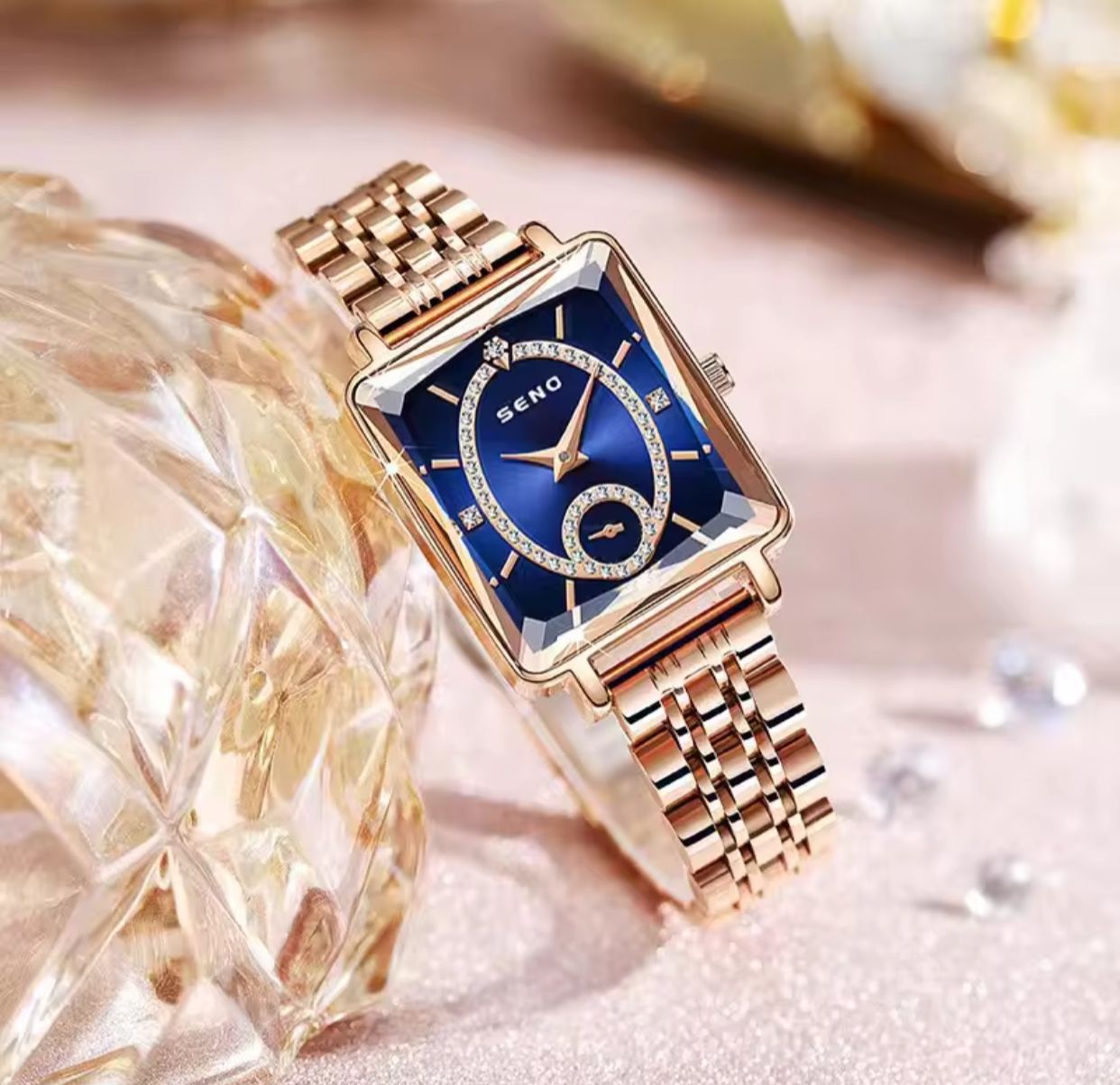 🔥🧨NEW IN 🔥🧨



_*SENO LADIES WATCH _



🔹Unique second hand

🔹Water resistant

🔹Battery powered 



♠️2 face color options