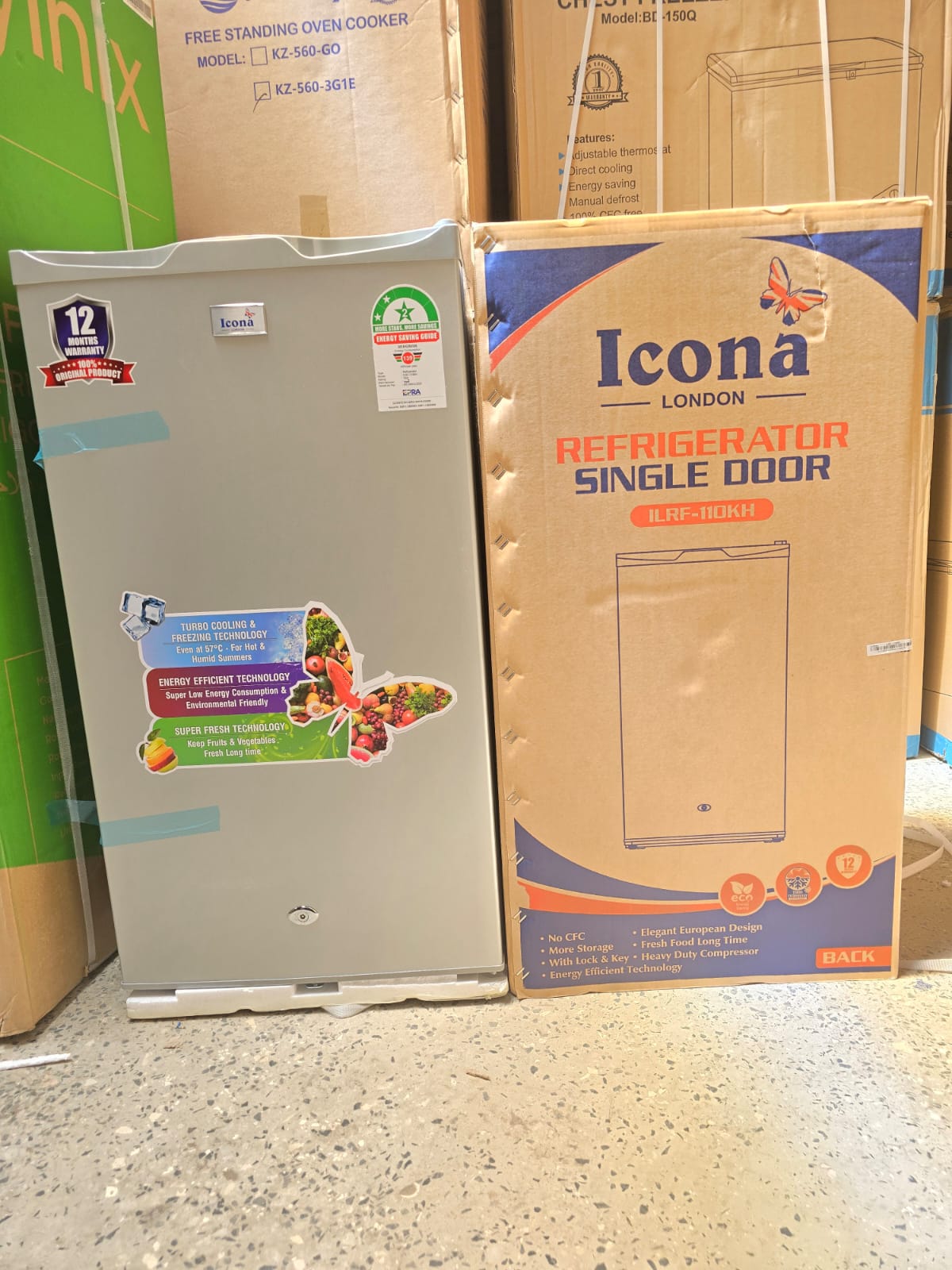 🔥 Icona 90L Single Door Fridge – Cool Looks, Chilled Vibes!



Keep it fresh and fabulous with the Icona 90-Litre Refrigerator – compact, efficient, and perfect for any space.



🧊 90L Capacity – Id