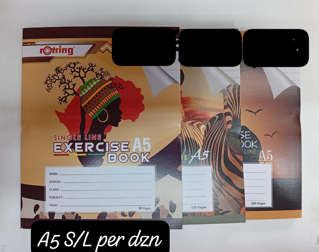 Rotring A5 Exercise Book Set – 12pcs
Your all-in-one writing solution for school, work, and creativity!
Kickstart every task with confidence using this premium 12-book set from Rotring — designed to k