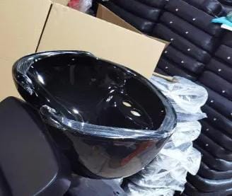 Ceramic Shampoo Basin / Hair Washing Sink
Enhance your salon setup with this ceramic shampoo basin, a key component of any professional hair washing station or backwash unit. Designed for comfort, dur