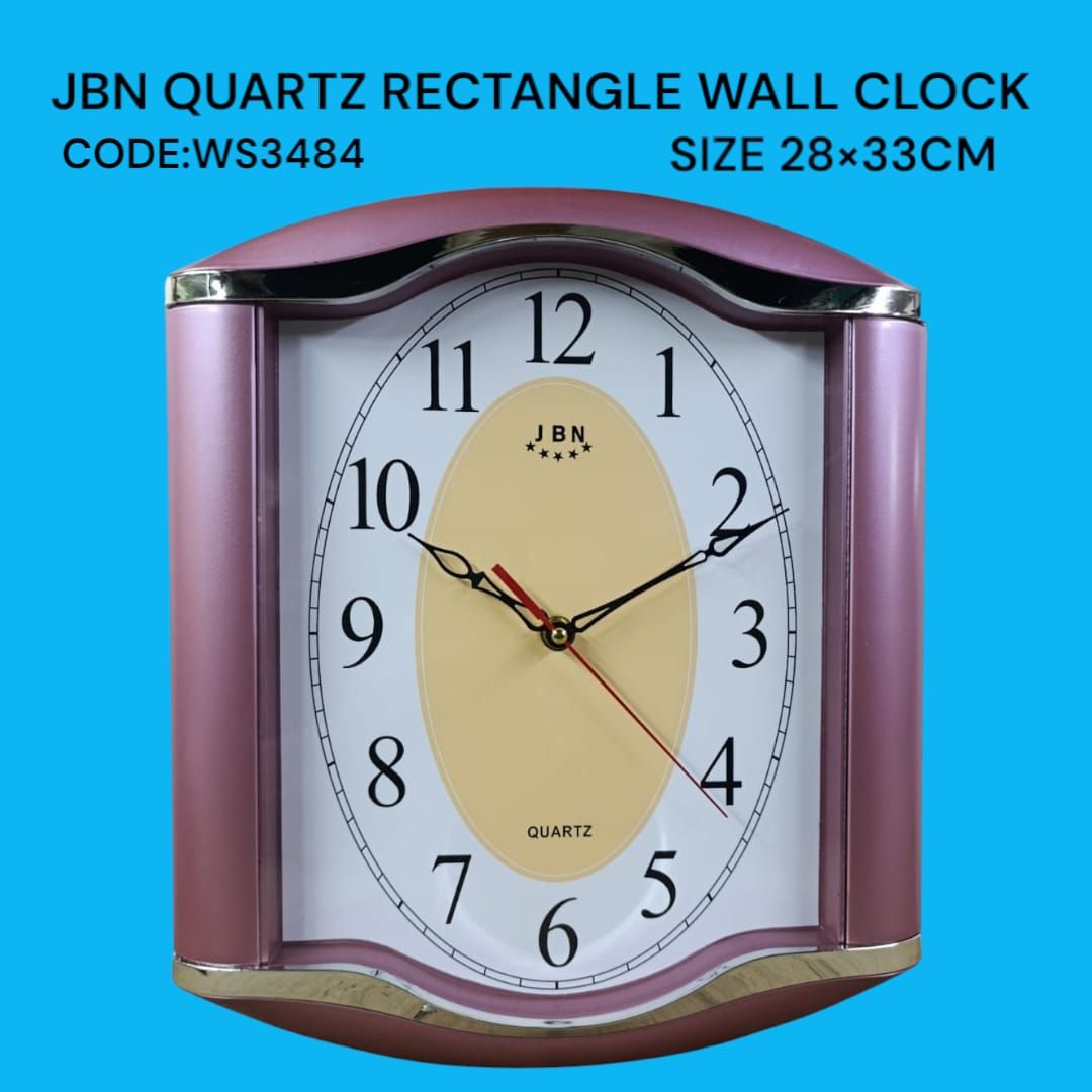 Quartz Wall Clock✅ Stylish and durable design – perfect for any space
✅ Quartz movement ensures accurate and silent timekeeping
✅ Ideal for home, office, classroom, or reception use
✅ Easy to hang, li