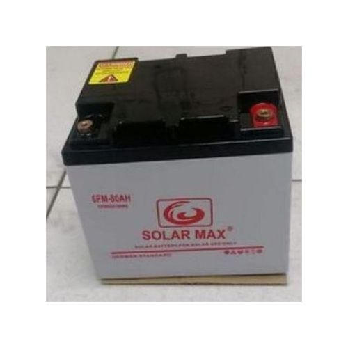 Solarmax 80 AH Solar Battery Deep Cycle Solar Gel Battery Free Maintenance
