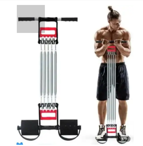 Chest pull,abs pull,flat tummy pull,spring pull for all exercises,chest pull for back exercise and abs muscles,chest pull to kill fat and weight loss